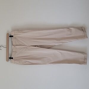 NWT Chico's Comfort Waist Utility Slim Ankle Pant Sand/Tan Size 6